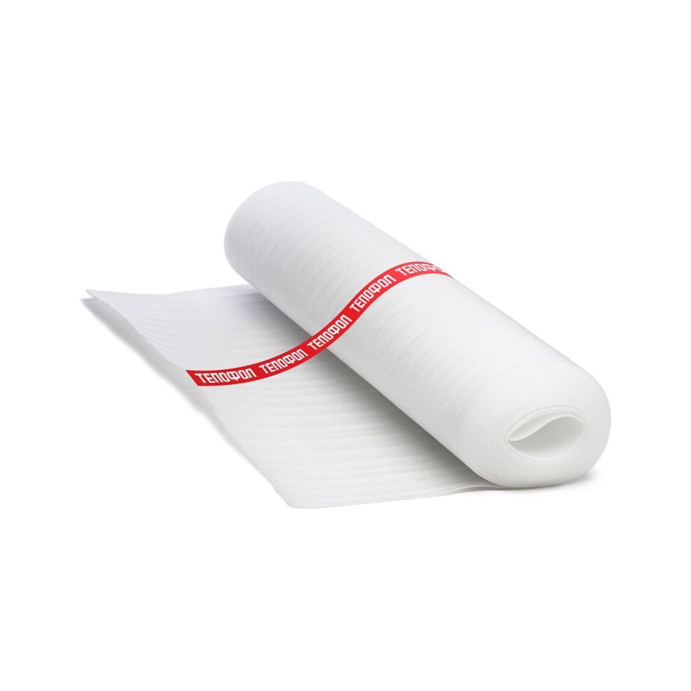 Изображение товара Подложка под напольное покрытие Тепофол НПЭ 2 мм, 12 кв м