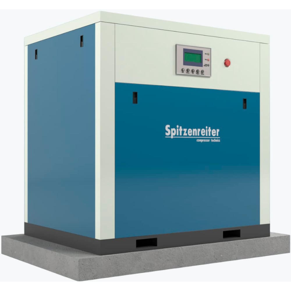 Изображение товара Винтовой компрессор с ременным приводом Spitzenreiter S-EKO 25 10 бар СЕКО25А10Б