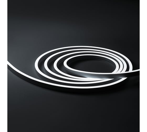 Изображение товара Гибкий неон MAKSBRIGHT 5 м, 24В, 10Вт/м, 12x20мм, 140LED/м, IP67, рез 50мм, хол. белый, MB-ANF-RE1220-CW-6000K