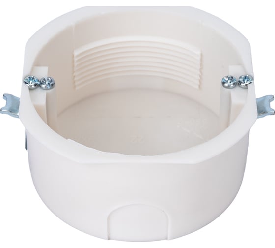 Изображение товара Установочная коробка Bylectrica для гипсокартона, с винтами диаметр 76, h 40 мм, К-205 исп.1