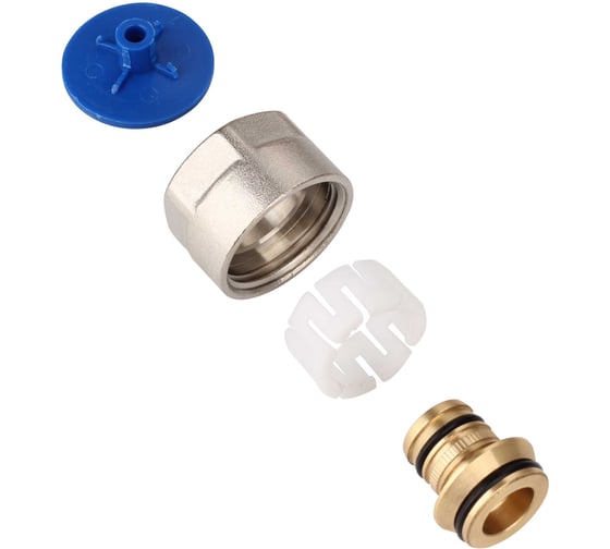 Изображение товара Соединитель «Евроконус» для полиэтиленовых труб Gappo 20 (2,8) мм х 3/4" (уп. из 10 шт.) G438.20