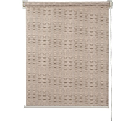 Изображение товара Рулонная штора ПраймДекор Кантри миниролло ковыль 43х170 см 22043067