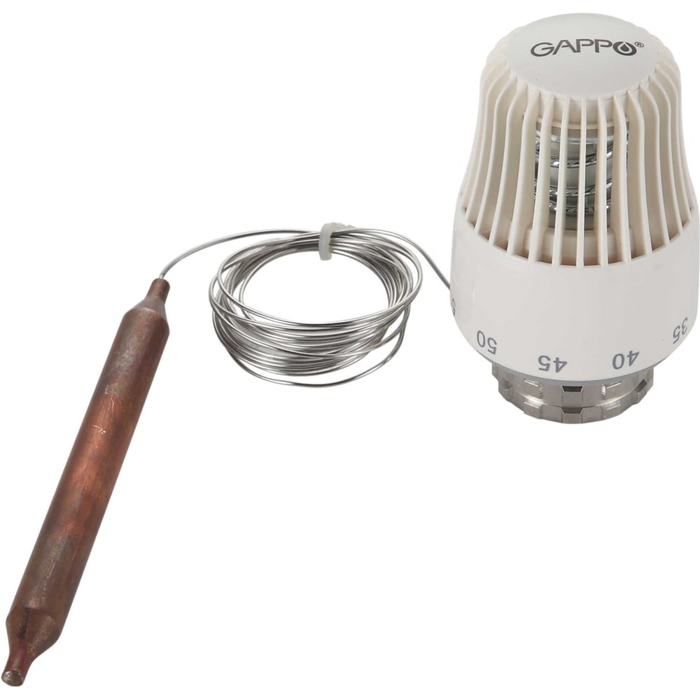 Изображение товара Термоголовка жидкостная Gappo с погружным датчиком М30x1,5 G457