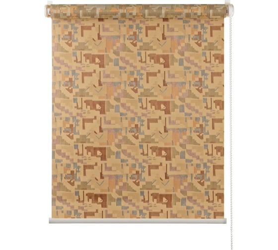 Изображение товара Рулонная штора ПраймДекор Элиса миниролло гобелен 43х170 см 24043077