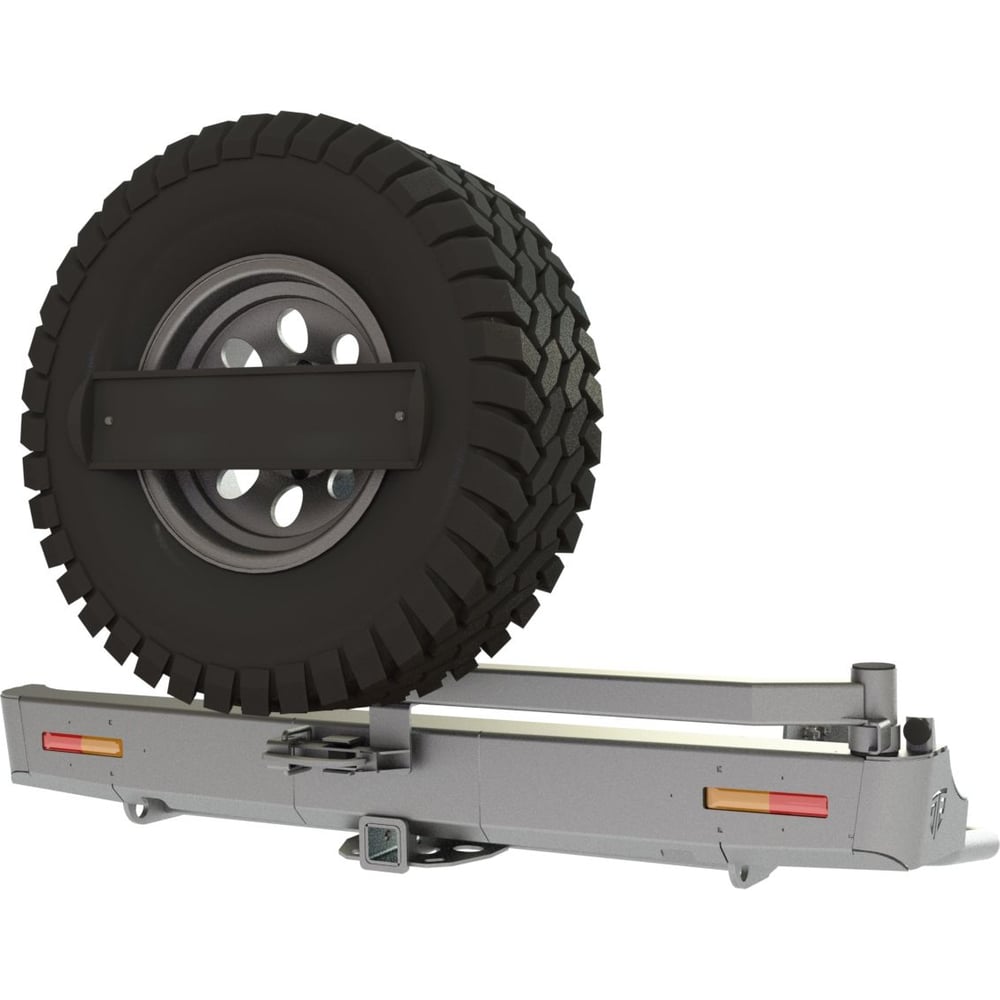 Изображение товара Бампер силовой задний STC Mitsubishi L200 2006-2013 с фаркопом и крепежами