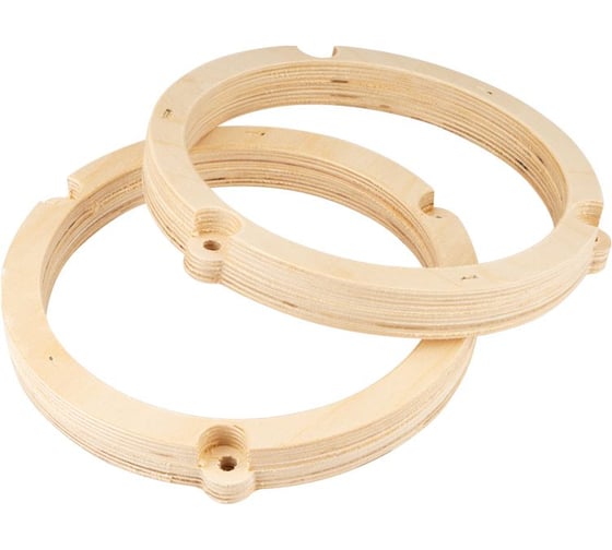 Изображение товара Кольца проставочные AurA KIA, HYUNDAI под 16 см, фанера 20 мм RNG-KH.6PW