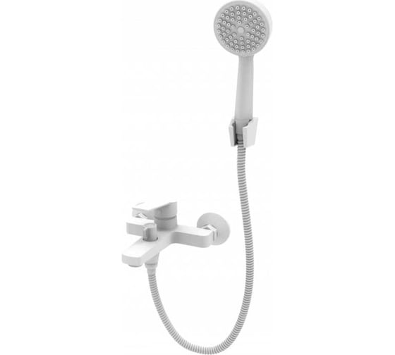 Изображение товара Смеситель для ванны Gota Rocio Capricho шар. с коротким изливом, литой, d35, белый 222210-GOTA