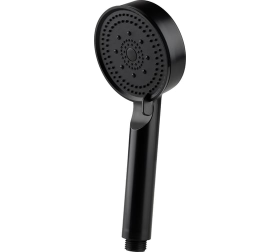 Изображение товара Лейка для душа Рыжий кот SH-901, 90 мм, черный, 5 режимов 109086