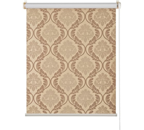 Изображение товара Рулонная штора ПраймДекор Дамаск blackout миниролло фисташковый 37х170 см 23037041