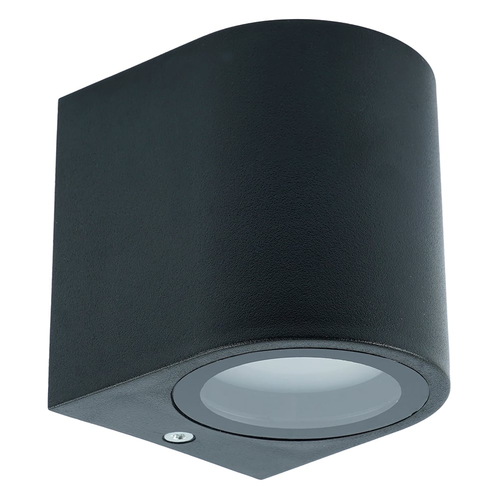 Изображение товара Светильник садово-парковый FERON ONE DH014-P,на стену, GU10 220-240V, черный пластик, 51543