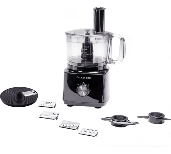 Изображение товара Кухонный комбайн Galaxy LINE GL 2305, черный, 2 л, 900 Вт 7020523050