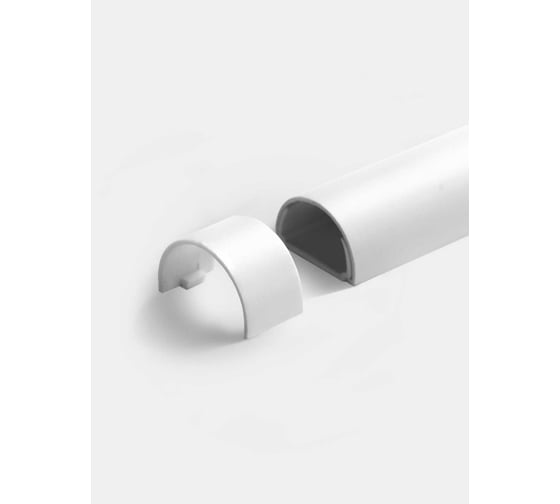 Изображение товара Накладка на стык профиля Уфакор для АРКА 30х13, комплект 2 шт. белый CT3013NS-WHT