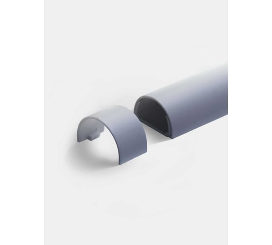 Изображение товара Накладка на стык профиля Уфакор для АРКА 30х13, комплект 2 шт. серый CT3013NS-GR