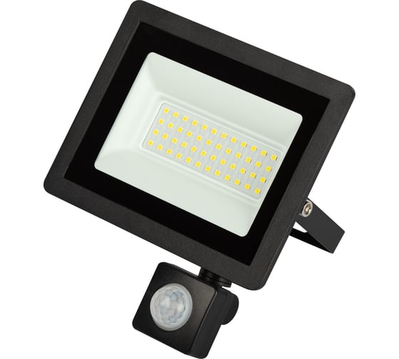 Изображение товара Прожектор светодиодный уличный ЭРА LPR042265K050 50Вт 6500К 4000лм IP44 регулируемый ИК датчик Б0064292