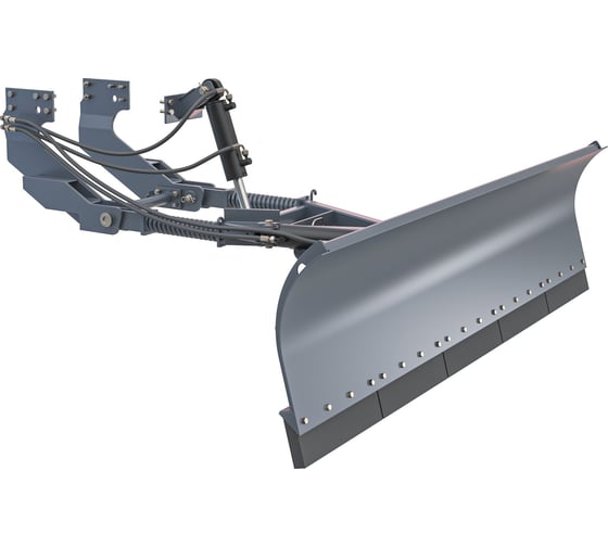 Изображение товара Отвал коммунальный с гидравлическим поворотом ООО "ТКМ-СЕРВИС" (L=2.5м) (2 г/ц подъем и поворот отвала) для МТЗ 80/82(.1)/82П/892/1025(.2)/1221 ТКМ-2,0