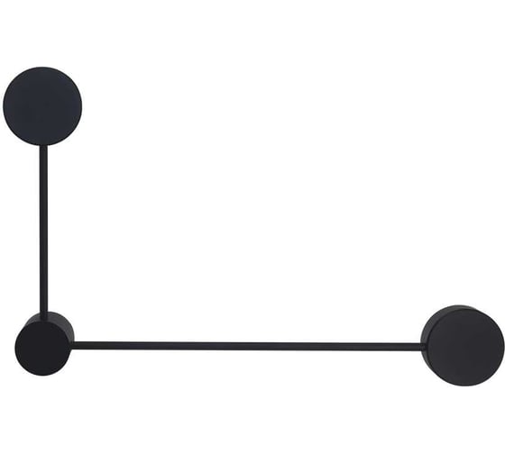 Изображение товара Накладной настенный светильник Wolta МОЛЕКУЛА под лампу GX53 Черный WSL-GX53/13-L