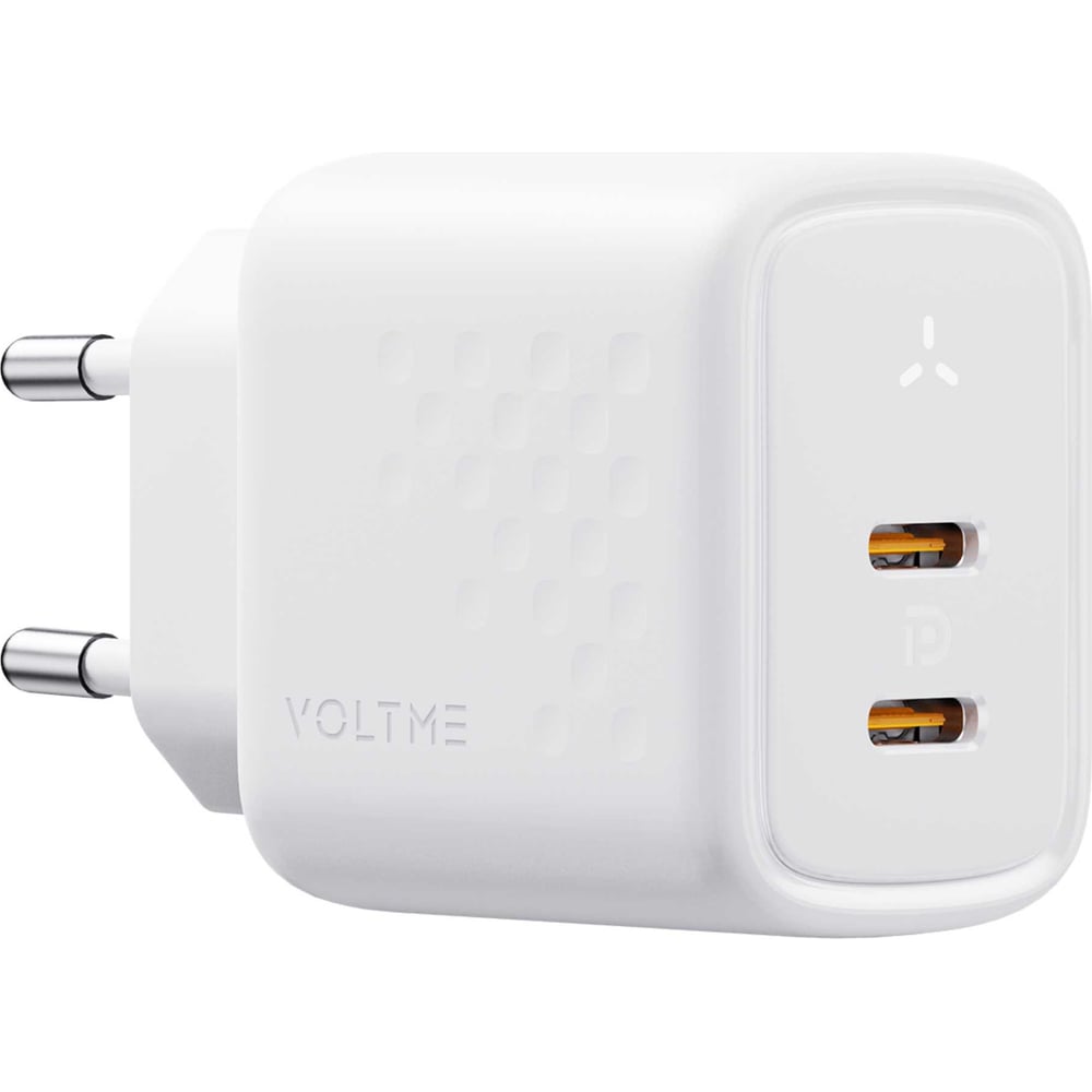 Изображение товара СЗУ VOLTME Revo 45CC Duo USB-C+USB-С, GaN, 45W