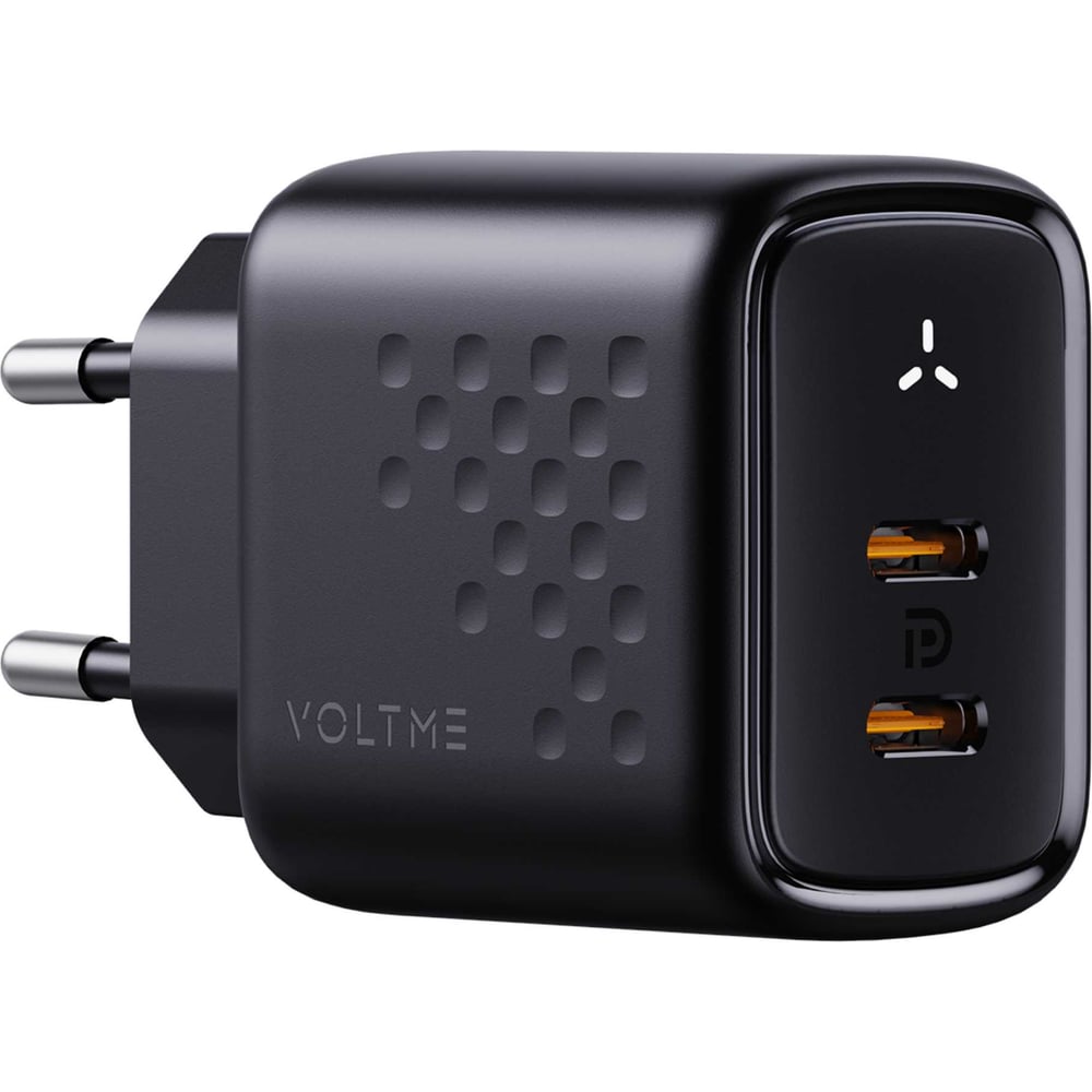 Изображение товара СЗУ VOLTME Revo 45CC Duo USB-C USB-С GaN 45W PD3.0 QC4.0+ черный
