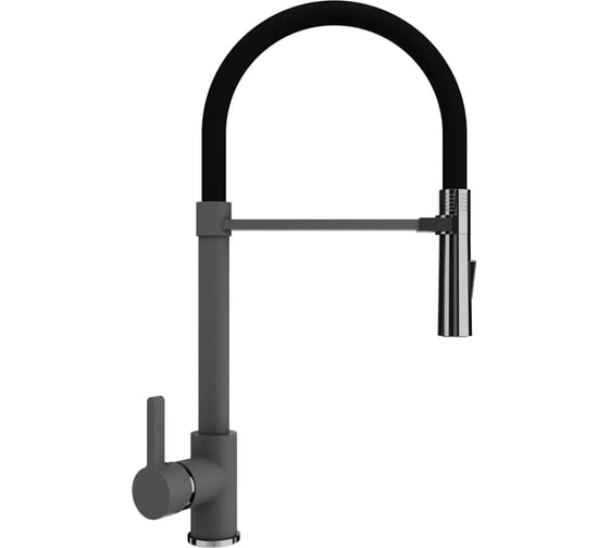 Изображение товара Cмеситель ULGRAN Quartz асфальт UQ-024-09