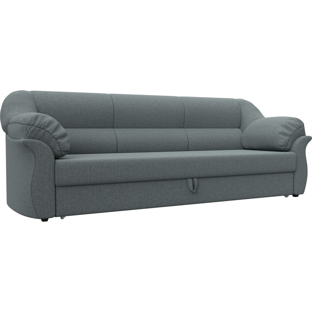 Изображение товара Диван прямой Лига диванов Карнелла 122618 серый классика с механизмом Делфин