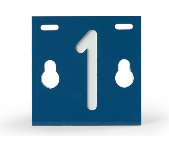 Изображение товара Табличка номера фидера №1 ЭНЕРВИК/ENSTO PEM241.1R 65x60x1.5 мм (1 шт.) PEM241.1R-1