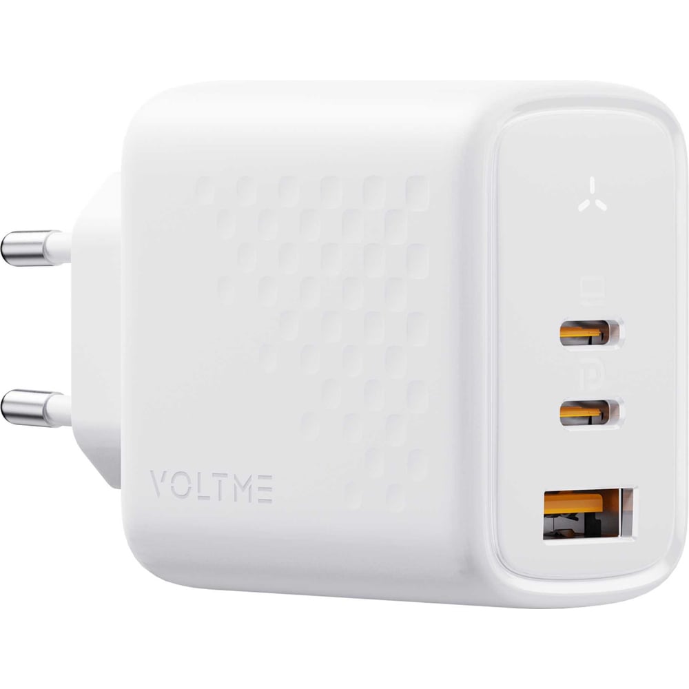 Изображение товара Сетевой адаптер VOLTME Revo 67CCA USB-C, 67W, PD3.0, QC4.0+, белый