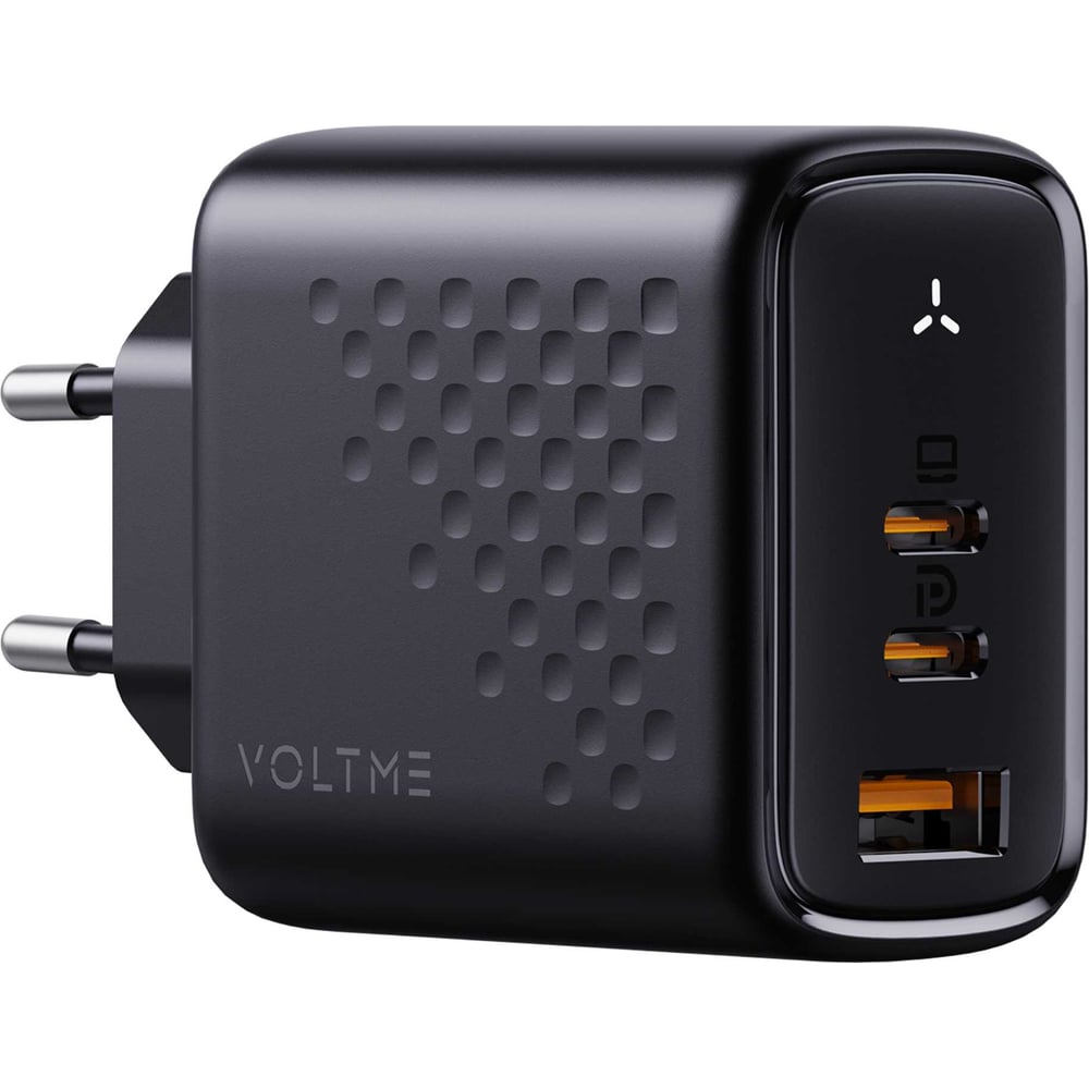 Изображение товара СЗУ VOLTME Revo 67CCA USB-C USB-A 67W GaN PD3.0 QC4.0+ черный