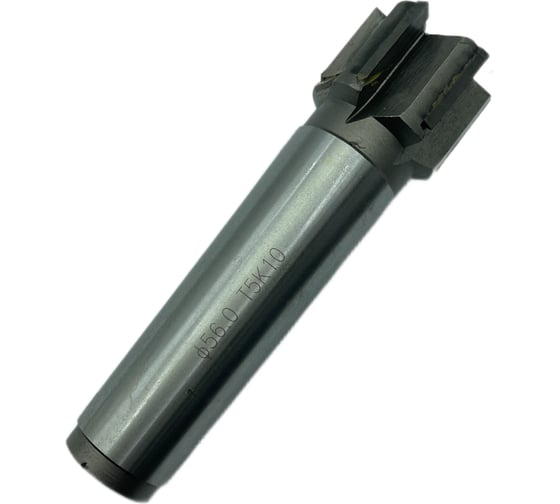 Изображение товара Фреза концевая с напайными т/с пластинами к/х TORNERI 56x35x190 мм Т5К10 z=6 прямой зуб КМ5 Т022574