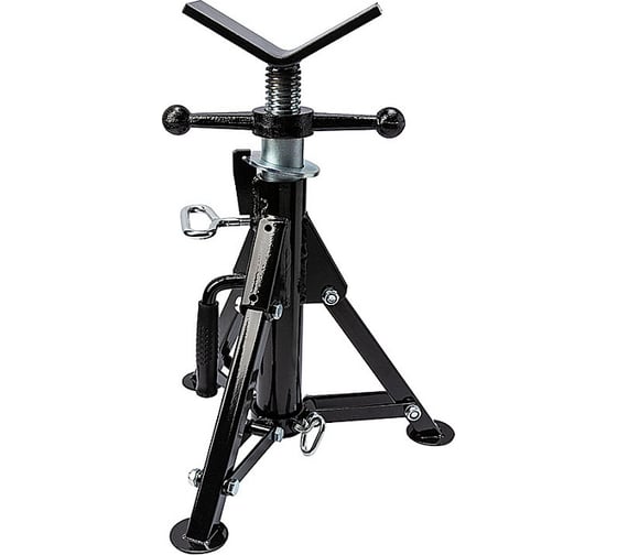 Изображение товара Низкая роликовая опора для труб 12 на складной треноге без роликов Rotorica RT.1185160