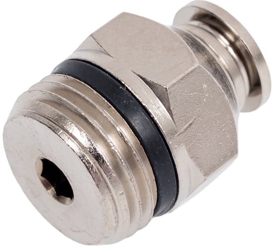 Изображение товара Штуцер BTI прямой трубка-резьба П 6-3/8 10006