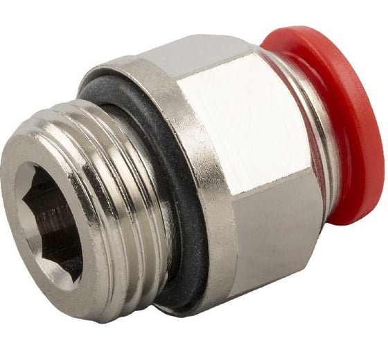 Изображение товара Штуцер BTI прямой резьба цилиндр-трубка кк П 10-1/4 9771