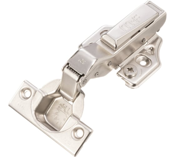 Изображение товара Петля MF Prima All-2-Way 3D, Clip-on, 30 с доводчиком, мягкий ход, никель, в сборе 18106v