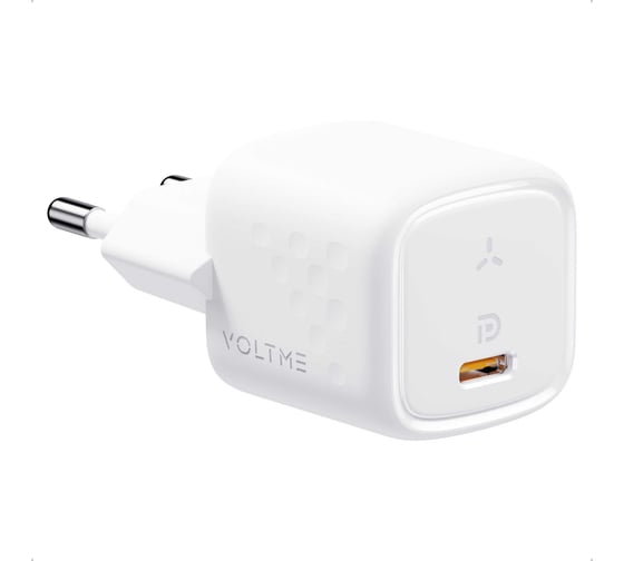 Изображение товара СЗУ VOLTME Revo 20C Mini USB-C, 20W, PD3.0, QC3.0, белый V2004