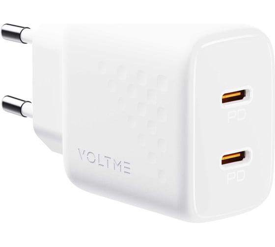 Изображение товара СЗУ VOLTME Revo 35CC Lite, USB-C, GaN, 35W Белый V2022