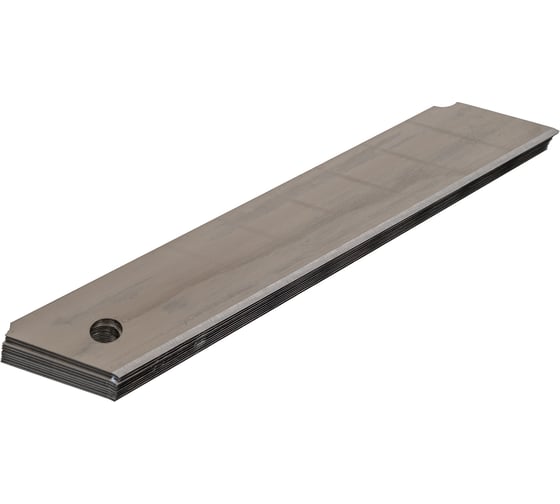 Изображение товара Лезвия для ножей Monolit 25мм, 10 шт, в пластик. пенале 0243