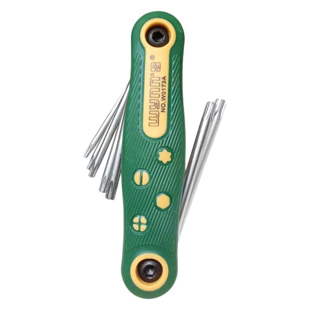 Изображение товара Набор шестигранных ключей WYNNS T-профиль 8 шт складной профессиональный