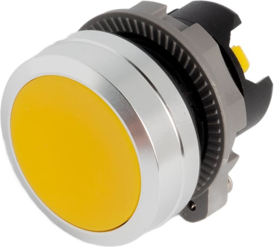 Изображение товара Кнопка CONTA желтая, матовая, металл, 22ММ TA22SA-PF/Y/A 00-00010163