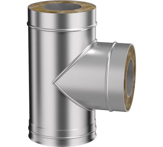 Изображение товара Тройник сэндвича-И Металлик и Ко 90x210x150, AISI 430 0.50, AISI 430, 0.80, конденсат О0000075735