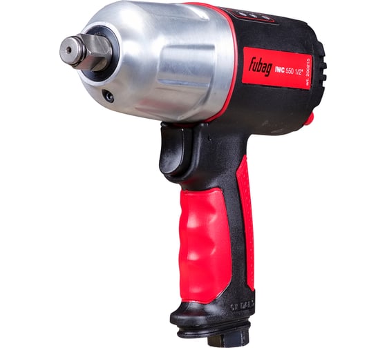 Изображение товара Пневмогайковерт ударный FUBAG IWC 550 1/2 (550 Нм, 6.2 бар, 1/2, композит. корпус) 200215