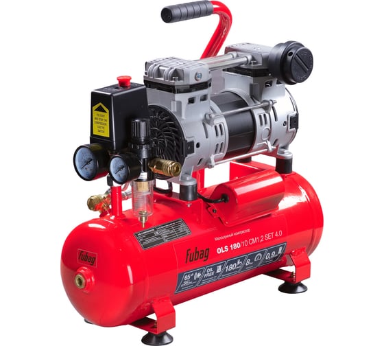 Изображение товара Набор компрессорного оборудования FUBAG OLS 180/10 CM1.2 SET4.0 646068