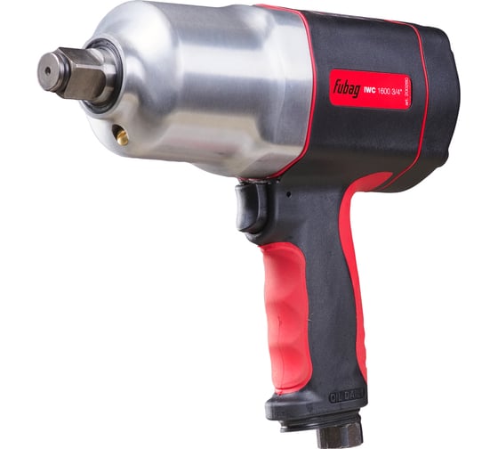 Изображение товара Пневмогайковерт ударный FUBAG IWC 1600 3/4 (1600 Nm, 6.2 бар, 3/4, композит. корпус) 200260