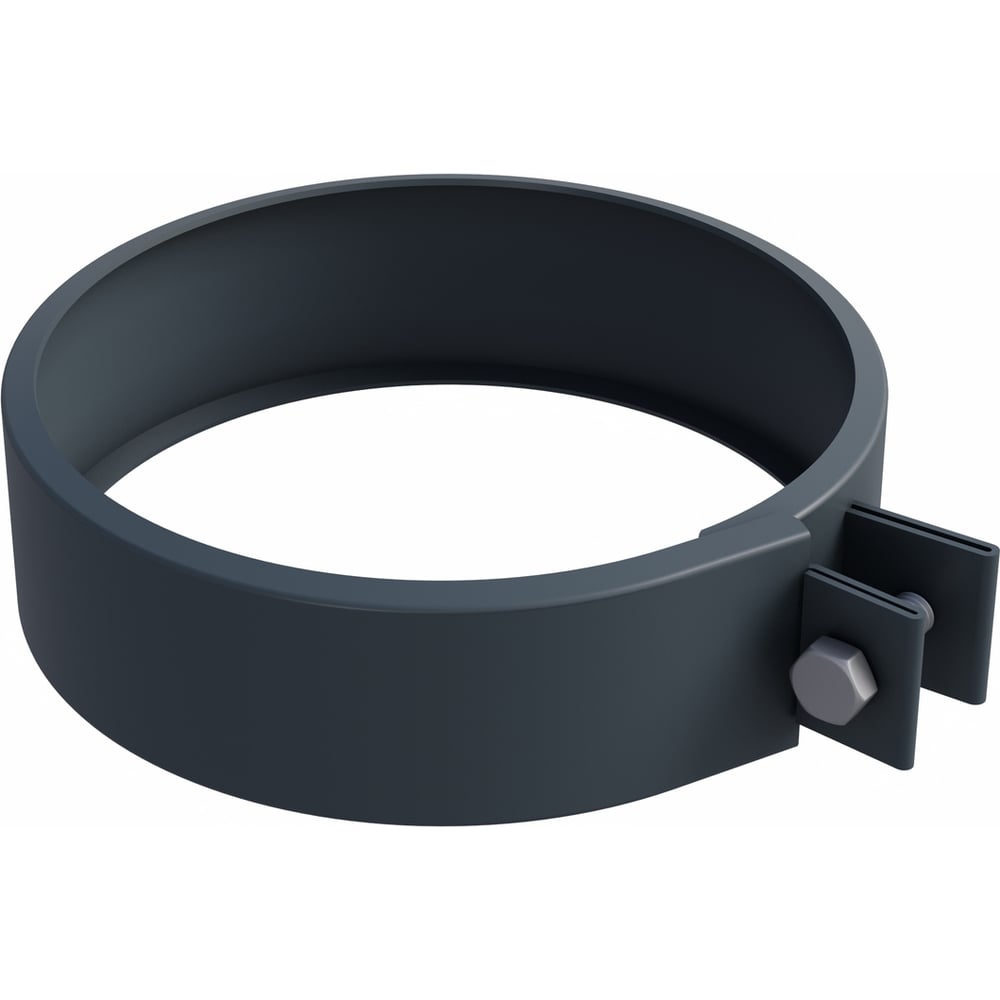 Изображение товара Хомут Металлик и Ко 210 из оцинкованной стали диаметр 210 мм надежное крепление