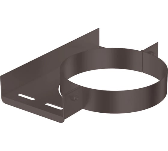 Изображение товара Хомут настенный Металлик и Ко 210, оцинкованная сталь, 1.00, RAL 8017, п о О0000003802