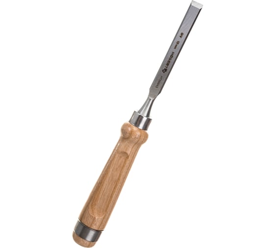 Изображение товара Плоская стамеска HOEGERT TECHNIK с деревянной рукояткой, 12 мм HT3B843