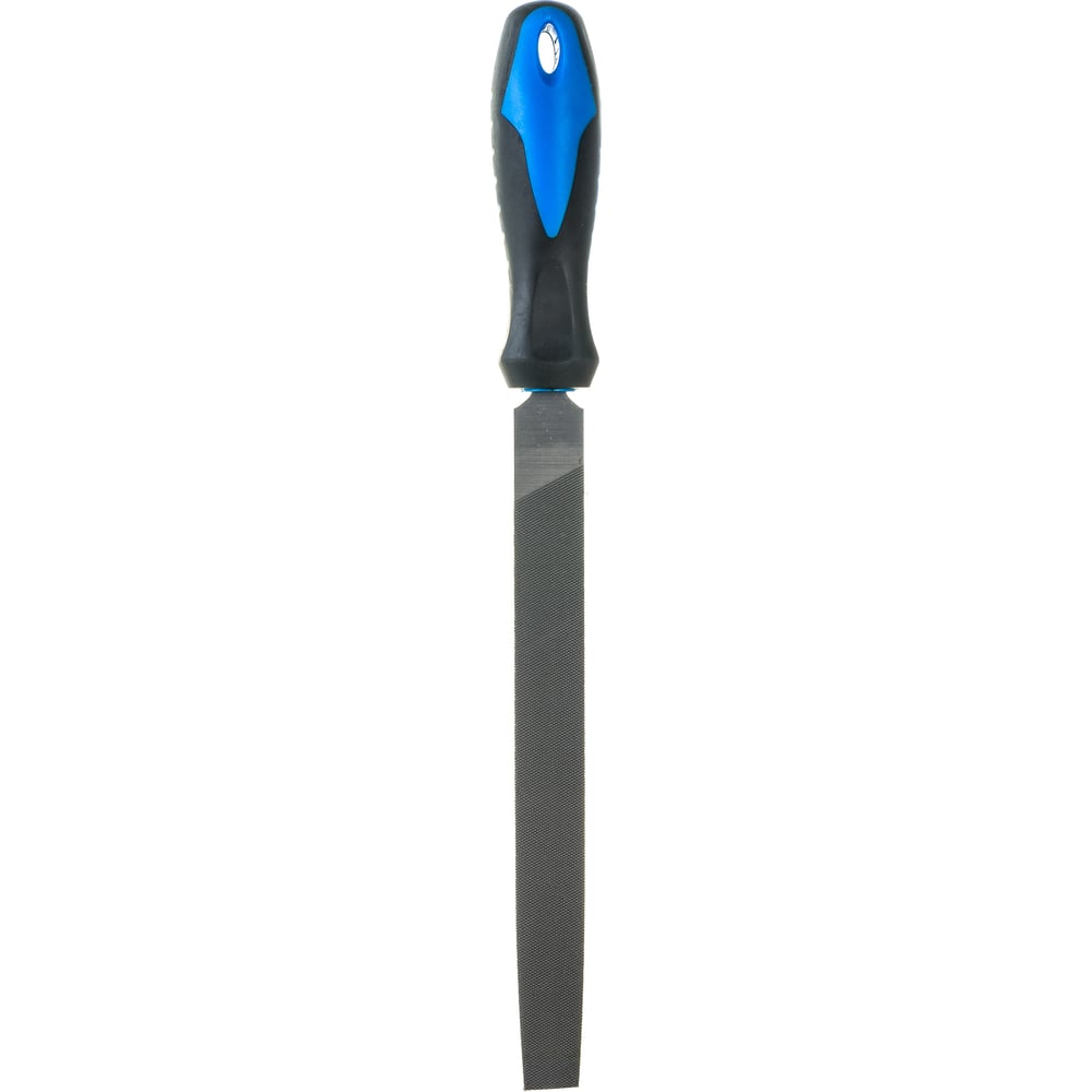 Плоский напильник по металлу HOEGERT TECHNIK ножницы по металлу 260 мм двухкомпонентная ручка толщина резки 1 5 мм kraftool grand 2324 s z02