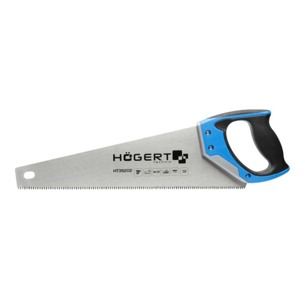 Пила-ножовка HOEGERT TECHNIK ножовка для гипсокартонных плит hoegert technik