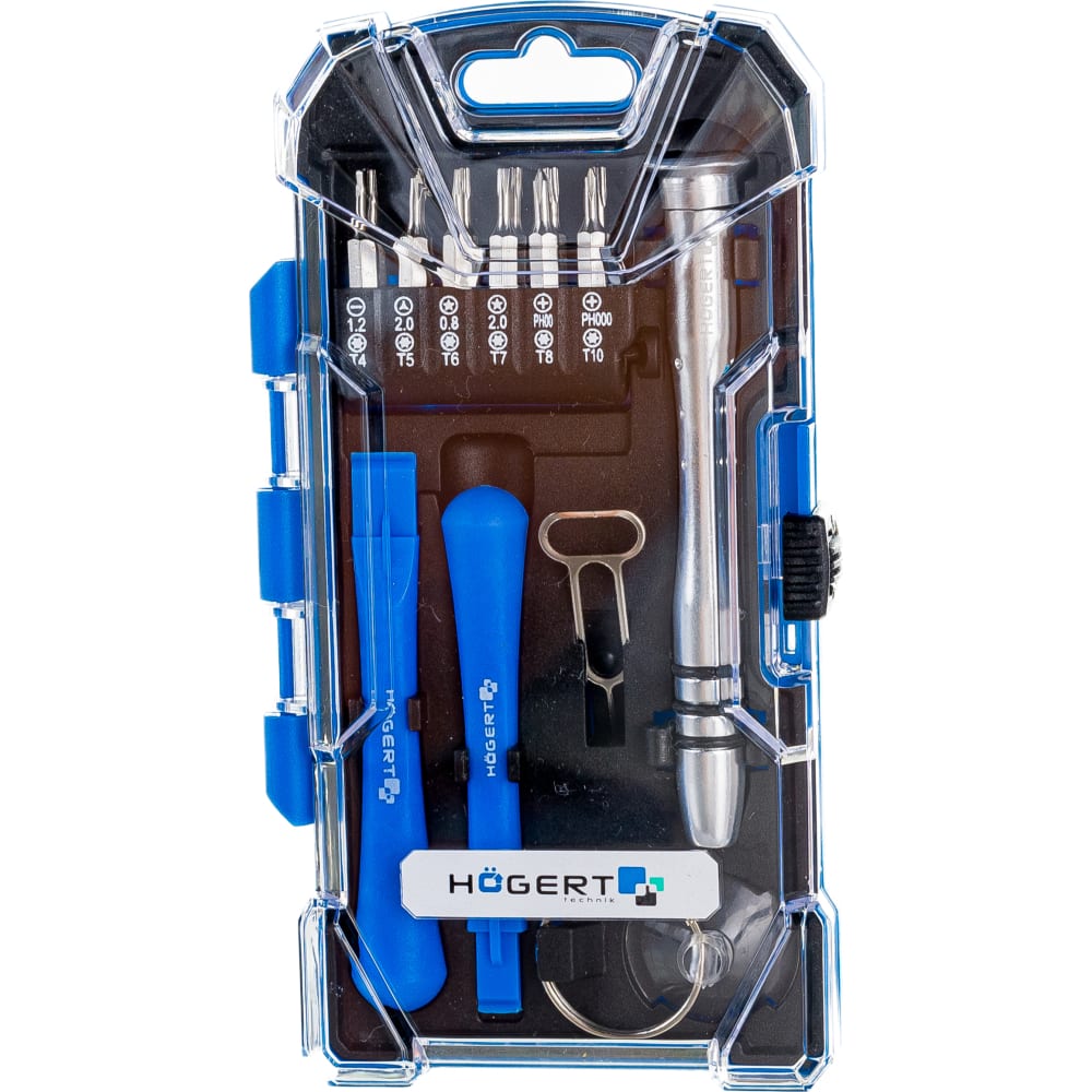 Набор для ремонта телефонов для точных работ HOEGERT TECHNIK инструмент для самостоятельного ремонта телефона vbparts ножницы для тонких работ tc 100