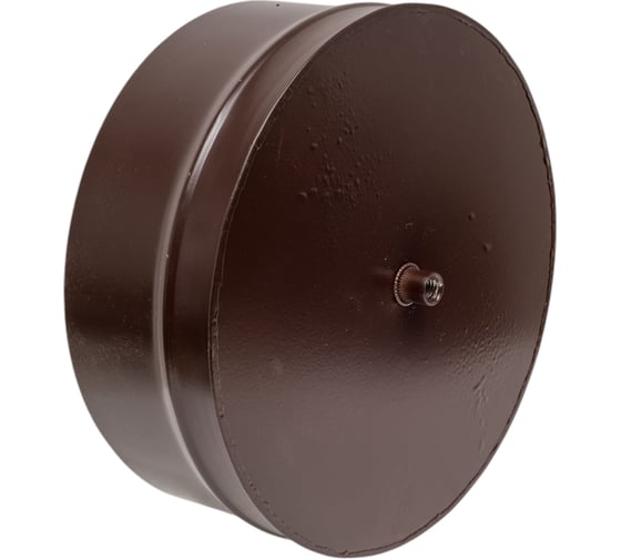 Изображение товара Заглушка тройника сэндвича Металлик и Ко с к о 210x150; Оц 0.50 AISI 430 0.50 (конденсат) (RAL 8017) п о О0000075712