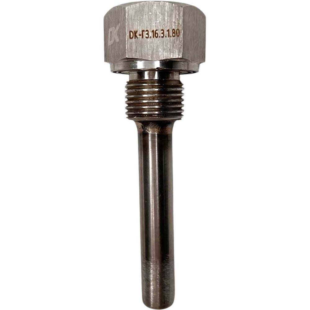 Изображение товара Гильза DELTAKIP DK-ГЗ. 16. 3. 1. 80 - сварная защита, 80 мм, нержавеющая сталь