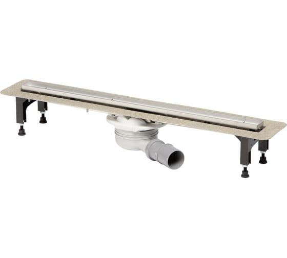 Изображение товара Трап для душа VIEGA L= 90см с песч. посыпкой, с реш. под плитку Advantix Visign ER13, с ножками 4983.20 753221